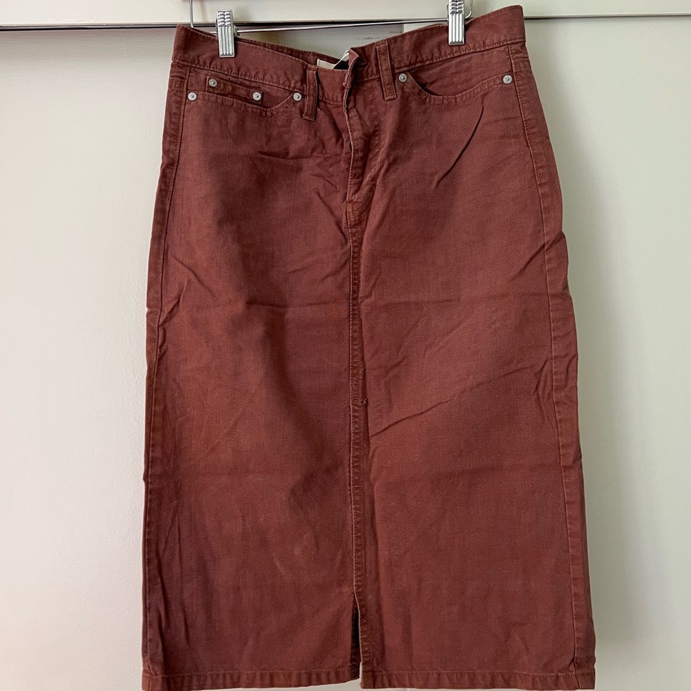 GAP denim skirt